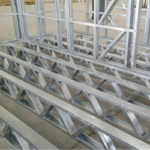 Light Steel Prefabricated House Garden Studio with 2 Bedrooms for Living