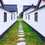 Light Steel Prefabricated Houses Built with Elegant and Classical Chinese Design