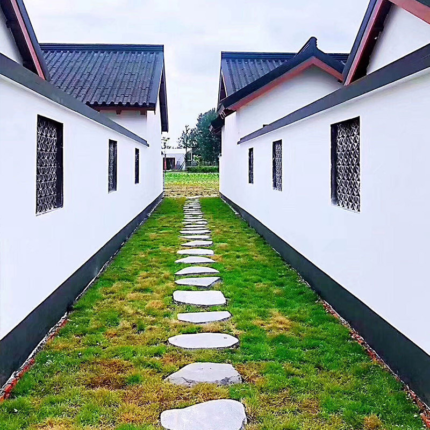 Light Steel Prefabricated Houses Built with Elegant and Classical Chinese Design