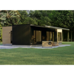 Light Steel Prefabricated Prefabricated House Wooden Bungalows EU Standards