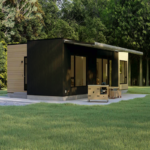 Light Steel Prefabricated Prefabricated House Wooden Bungalows EU Standards