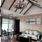 Light Steel Structure Designed by Master Chinese Tradtional Style Modular House