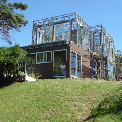 Light Steel Structure House Prefab Villa Buit with Au/CE/USA Standards Luxury Home