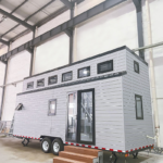 Light Steel Tiny House on Wheels USA Cider Box Modular Homes Prefab Building