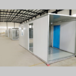 Low Cost Light Steel Structure Log Cabins Wooden House Prefabricated Container House