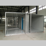 Low Cost Light Steel Structure Log Cabins Wooden House Prefabricated Container House