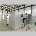 Low Cost Light Steel Structure Log Cabins Wooden House Prefabricated Modular Home
