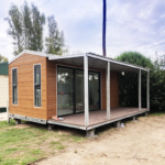 Low Price Light Steel 20FT Flat Pack Container House Prefabricated Houses with Light Steel Frame