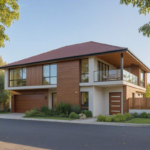Luxury 3 Bedroom Prefab Steel Structure Villa Light Gauge Steel House