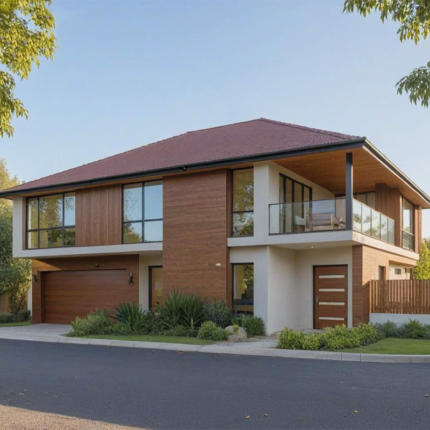 Luxury 3 Bedroom Prefab Steel Structure Villa Light Gauge Steel House