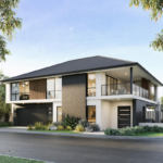 Luxury 3 Bedroom Prefab Steel Structure Villa Light Gauge Steel House