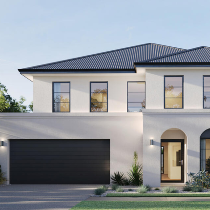 Luxury 3 Bedroom Prefab Steel Structure Villa Light Steel Frame Light Gauge Steel House