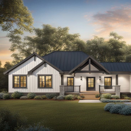 Luxury Building Villas Prefab Bungalow House with Bedrooms and Living Room