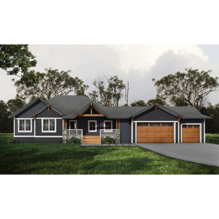 Luxury Building Villas Prefab Bungalow House with Bedrooms and Living Room