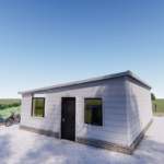 Luxury Flat Pack Container House Prefabricated House Construction Granny Flat/Adu