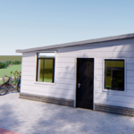 Luxury Flat Pack Container House Prefabricated House Construction Granny Flat/Adu