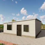 Luxury Flat Pack Container House Prefabricated House Construction Granny Flat/Adu