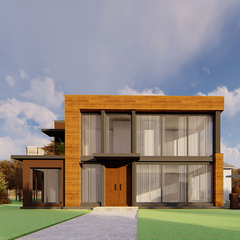 Luxury Modular Home Light Steel Frame Prefabricated Houses Residential Two Bedrooms Prefab Villa Luxury Modular Home Light Steel Frame Prefabricated Houses Residential Two Bedrooms Prefab Villa