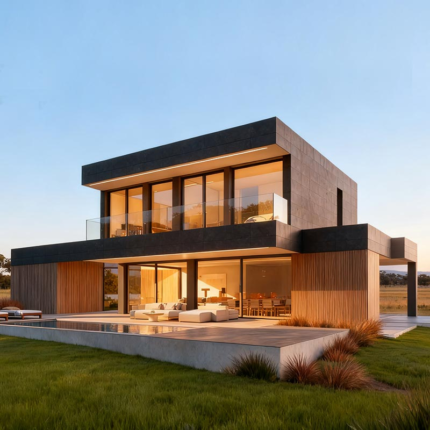 Luxury Prefab Home Kits Single-Family Modular & Panelized Houses