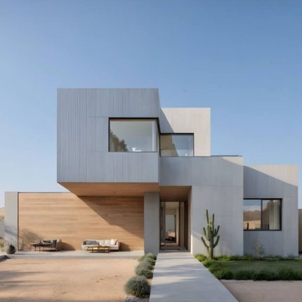 Luxury Prefab Hosue Villa Customizable Steel Modular Home Steel Kit Homes