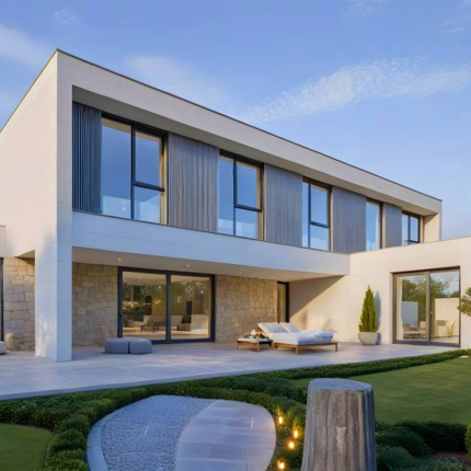 Luxury Prefab House Light Steel Villa Light Gauge Steel Frame House Kits