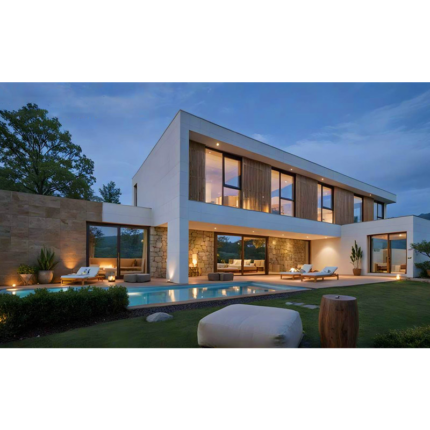 Luxury Prefab House Light Steel Villa Light Gauge Steel Frame House Kits