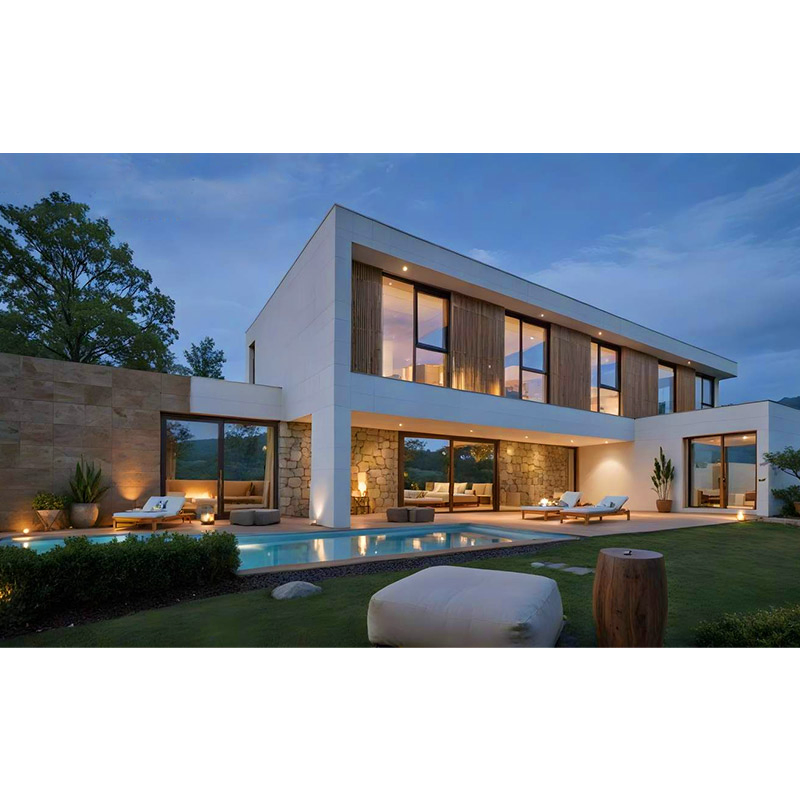 Luxury Prefab House Light Steel Villa Light Gauge Steel Frame House Kits Luxury Prefab House Light Steel Villa Light Gauge Steel Frame House Kits