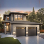 Luxury Prefab House Prefabricated Light Gauge Steel Home Villa