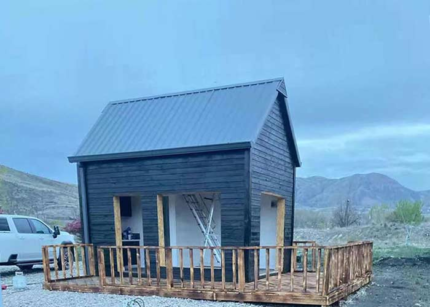 Luxury Prefab House Tiny Cabin for Camping Prefabricated Modern Tiny Home