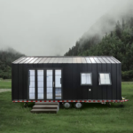 Luxury Prefab House Tiny Home on Wheels Steel Prefabricated Homes Trailer