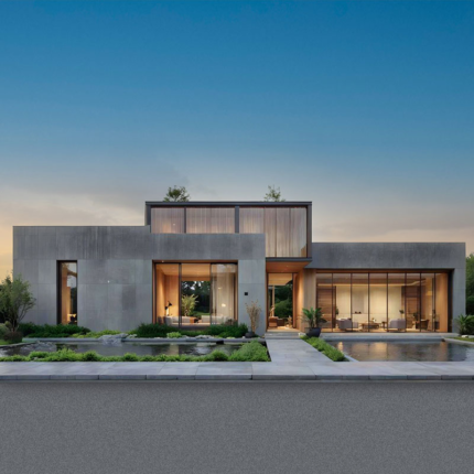 Luxury Prefab Houses 2 Storey Design with 3 Bedrooms Modular Prefab House