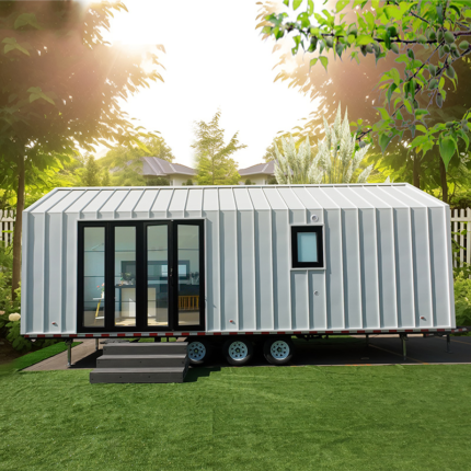 Luxury Prefab Modular Trailer House Prefab Small House Kits Tiny House on Wheels