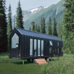 Luxury Prefab Tiny Home Ready to Ship Steel Modular Tiny Home on Wheels for Airbnb
