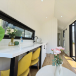 Luxury Prefab Tiny Home Ready to Ship Steel Modular Tiny Home on Wheels for Airbnb