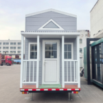 Luxury Prefab Tiny House on Wheels Travel Trailer Caravan for Camper