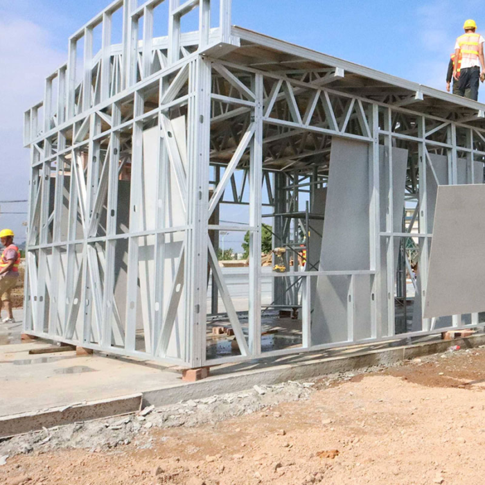 Luxury Prefab Villa House Modular Prefabricated House with Light Steel ...