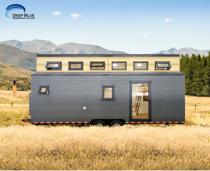 Luxury Prefabricated Mobile Modular Travel Trailer Tiny House on Wheels