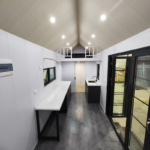 Mini Travel Trailer Homes Tiny Houses on Wheels with Bedroom Modular Home
