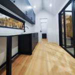 Mobile Expandable Prefab House on Wheels with Bathroom and Kitchen