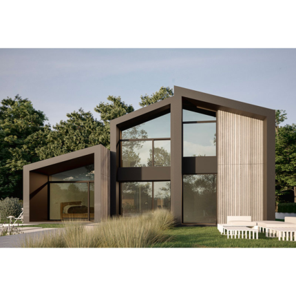 Modern Capsule House & Modular Prefab Homes with Light Steel Frame House Kits