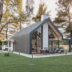 Modern Design Holiday House 2 Bedrooms Affordable House Built with a Standard