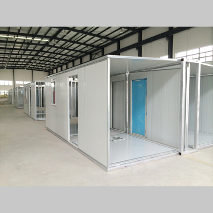 Modern Gable Roof Tiny House Prefabricated House Light Steel Chalet Granny Flat/Adu