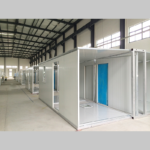 Modern Gable Roof Tiny House Prefabricated House Light Steel Chalet Granny Flat/Adu