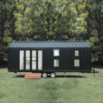 Modern Glamping Trailer House Tiny House Mobile Home Ready to Ship with Wheels