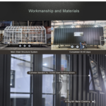 Modern Glamping Trailer Houses Tiny House Mobile Home Ready to Ship