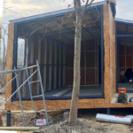 Modern Light Steel Frame Prefabricated Hotel Modular Home Design Solutions Cabin