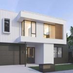 Modern Light Steel Villa Steel Structure Prefab House Kits Hurricane-Proof Luxury Villa