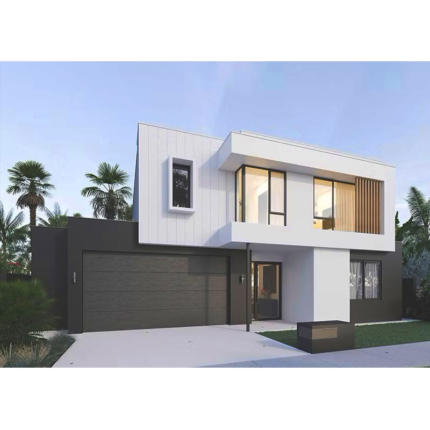 Modern Light Steel Villa Steel Structure Prefab House Kits Hurricane-Proof Luxury Villa