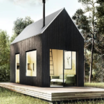 Modern Prefab House Wooden Bungalow Prefabricated Modern Cabin House for Rent