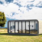 Modern Prefabricated Cabin Portable Outdoor Party Space Capsule House Apple